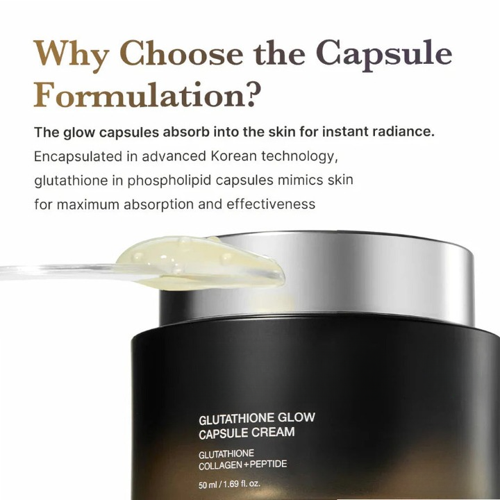 AGE-R Glow Capsule Cream with Glutathione