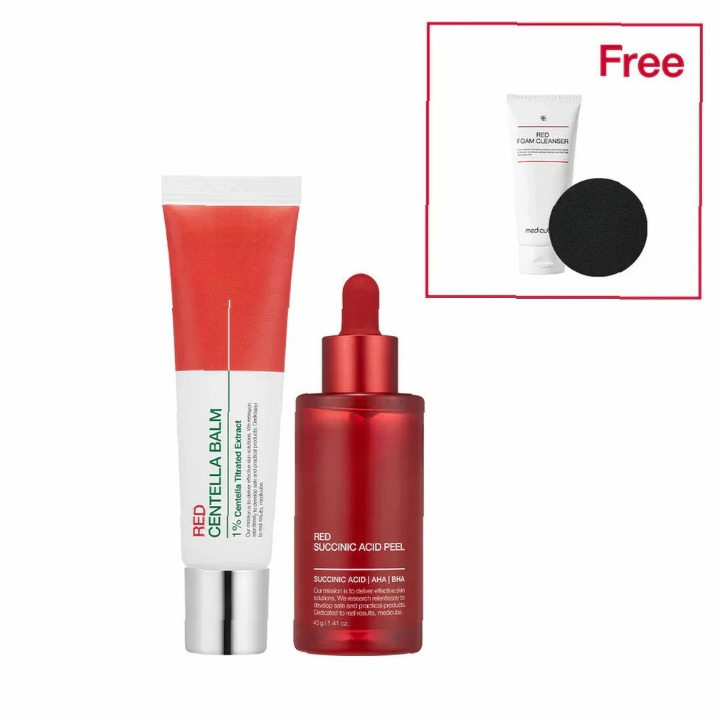 21 Red Succinic Acid Boosting Cleanser Serum